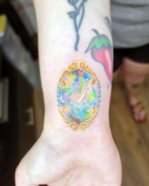 Girls Designs Opal Tattoo