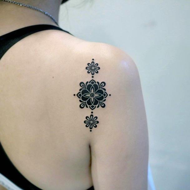 Girls Designs Ornamental Tattoo