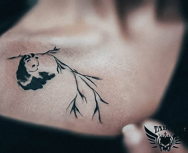 Girls Designs Panda Tattoo