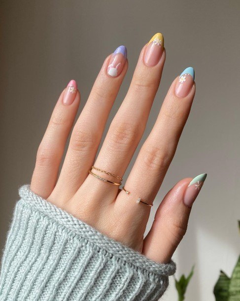 Girls Designs Pastel Nail