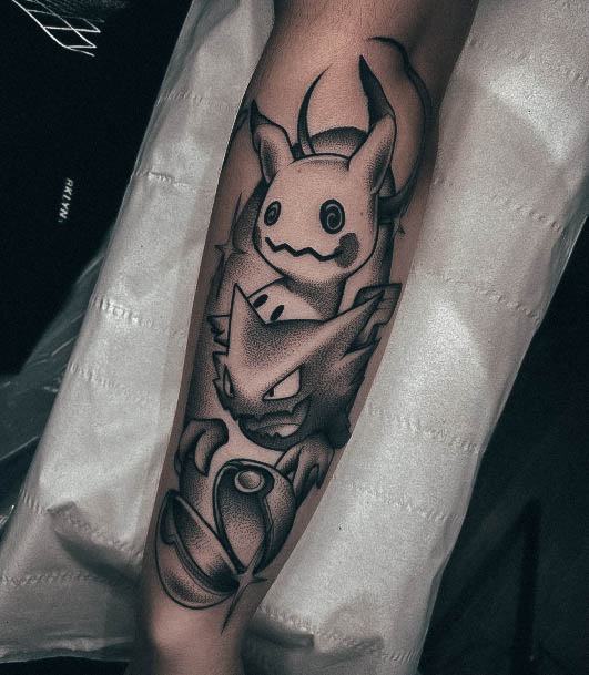 Girls Designs Pokemon Tattoo