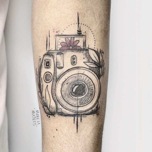 Girls Designs Polaroid Tattoo