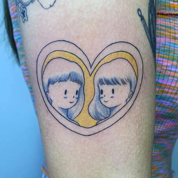 Girls Designs Scribble Tattoo