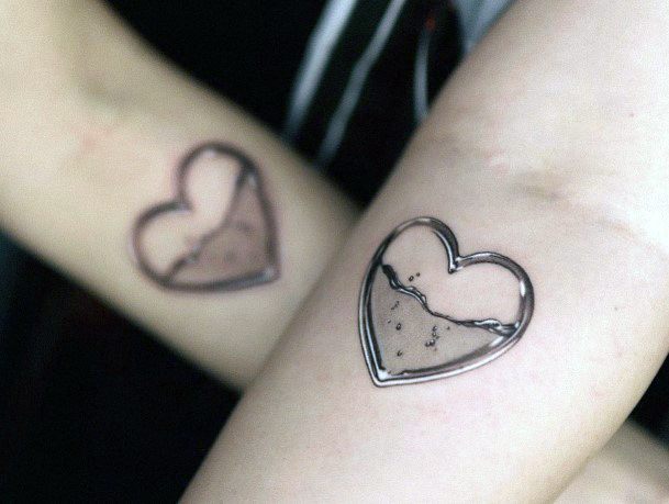 Girls Designs Silver Tattoo