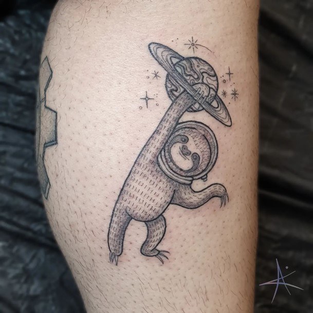 Girls Designs Sloth Tattoo