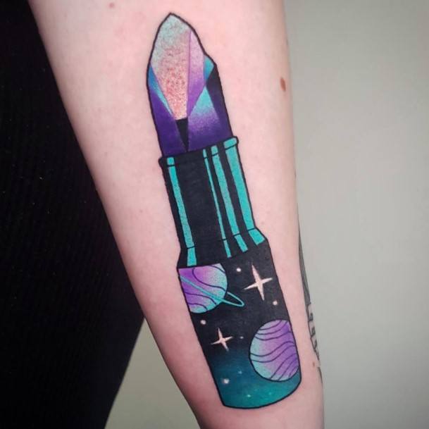 Girls Designs Space Tattoo