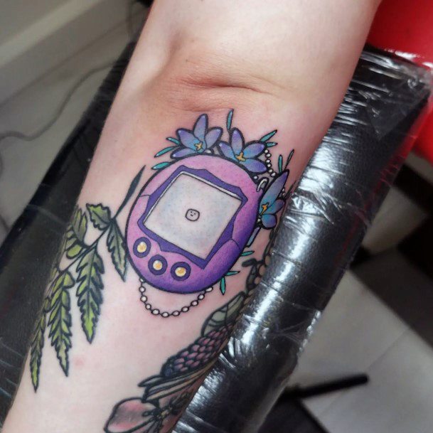 Girls Designs Tamagotchi Tattoo