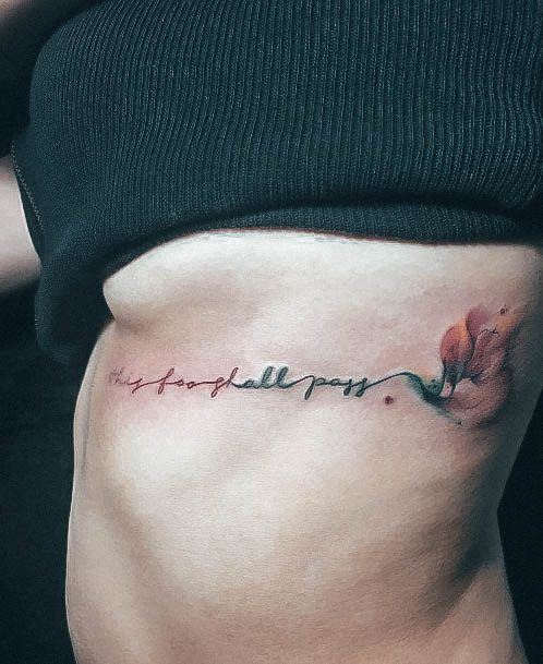 Girls Designs This Too Shall Pass Tattoo