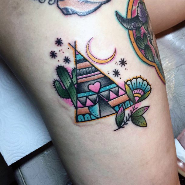 Girls Designs Tipi Tattoo