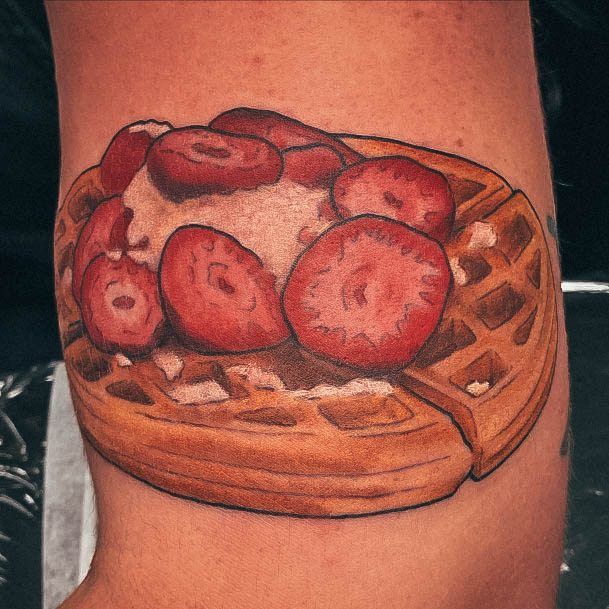 Girls Designs Waffle Tattoo