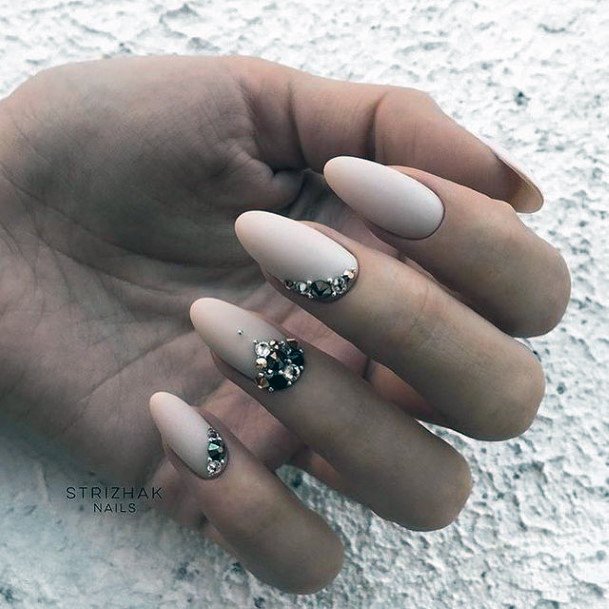 Girls Designs White Prom Nail