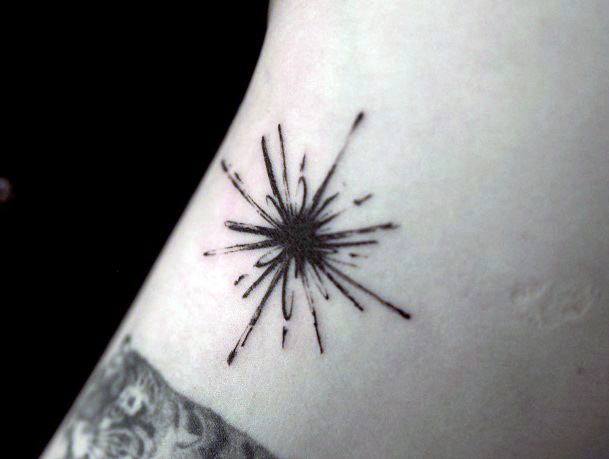 Girls Fireworks Tattoo Designs