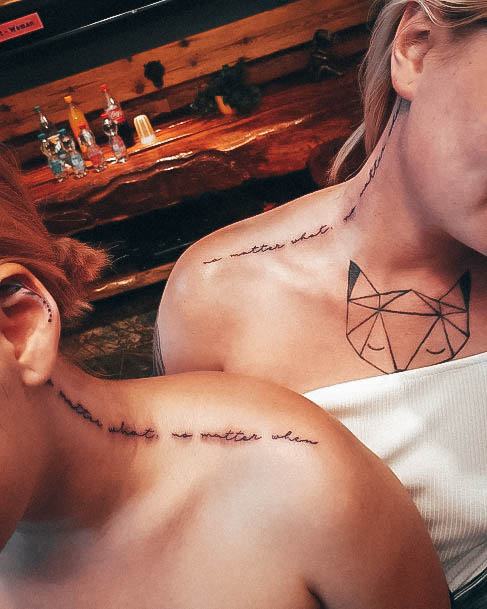 Girls Friendship Tattoo Ideas