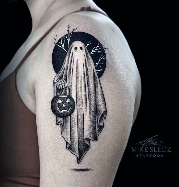 Girls Ghost Tattoo Ideas