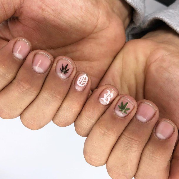 Girls Glamorous 420 Nail Inspiration