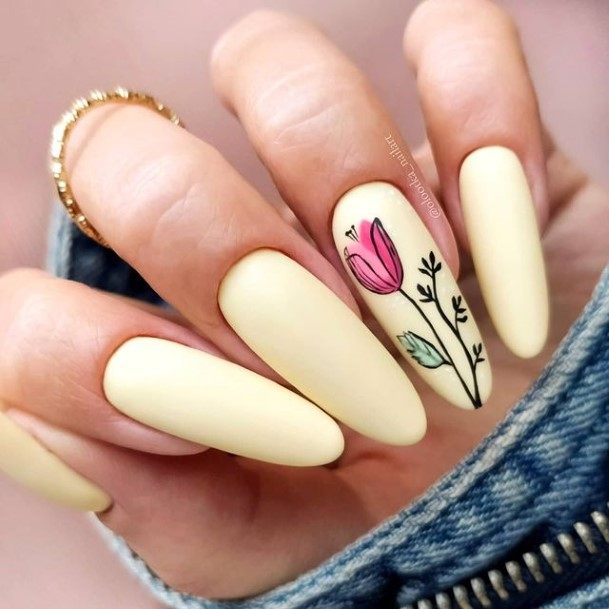 Girls Glamorous Bright Nail Inspiration