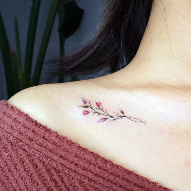 Girls Glamorous Cool First Tattoo Inspiration