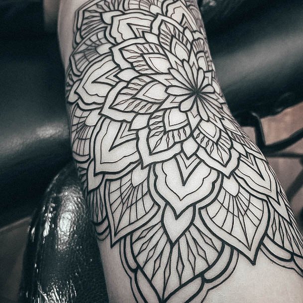 Girls Glamorous Forearm Sleeve Tattoo Inspiration