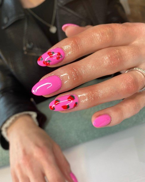 Girls Glamorous Fruit Nail Inspiration