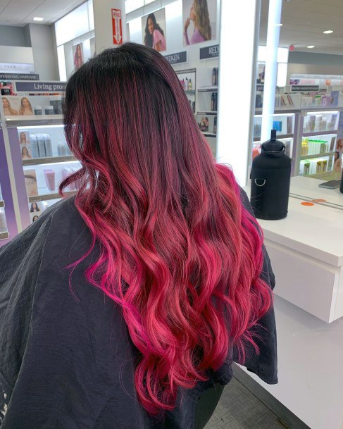 Girls Glamorous Pink Hairstyles Inspiration