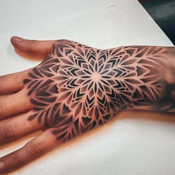 Girls Glamorous Sacred Geometry Tattoo Inspiration