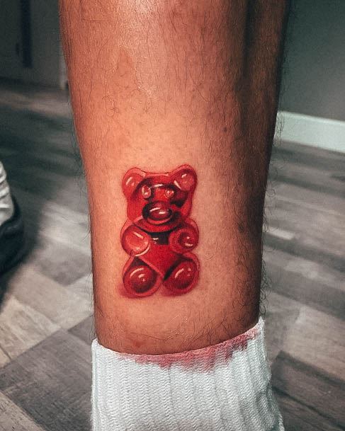 Girls Gummy Bear Tattoo Ideas