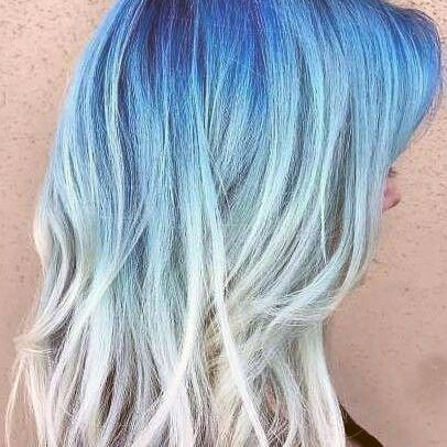 Girls Ideas Blue Hairstyles