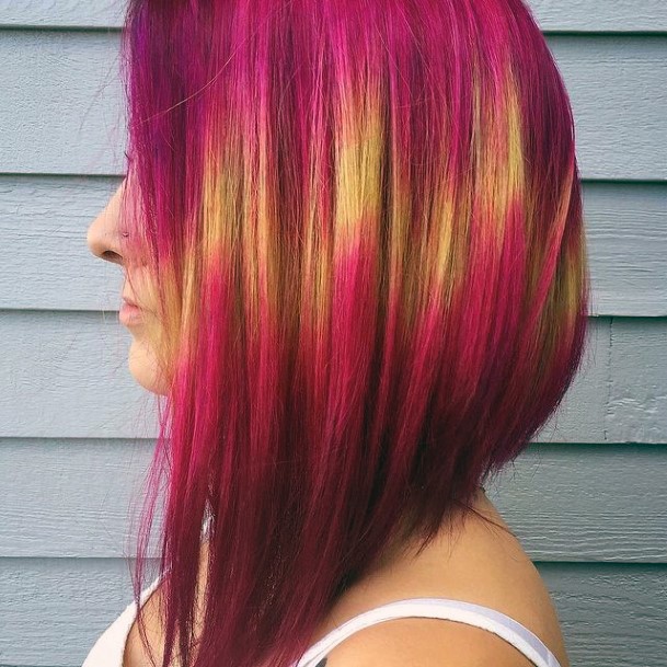 Girls Ideas Pink Ombre Hairstyles