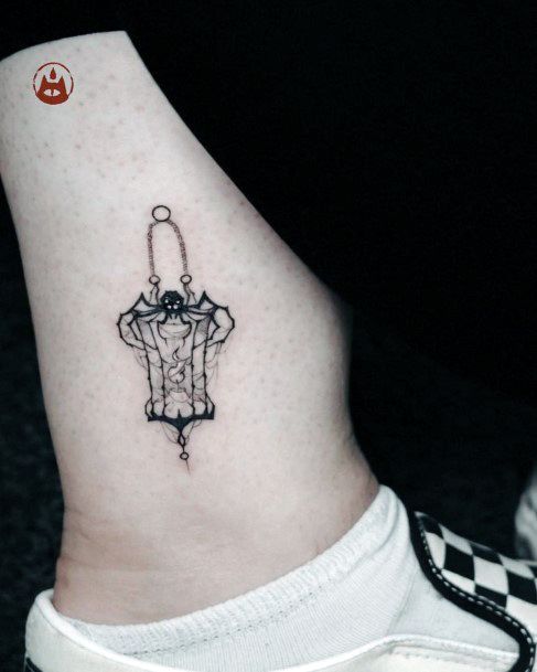 Girls Lantern Tattoo Designs