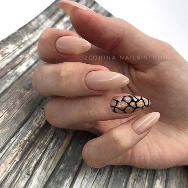 Girls Light Nude Nail Art Ideas