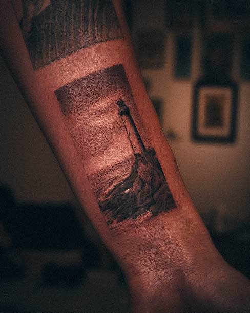 Girls Lighthouse Tattoo Ideas