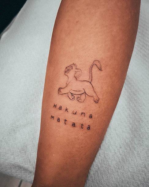 Girls Lion King Tattoo Ideas