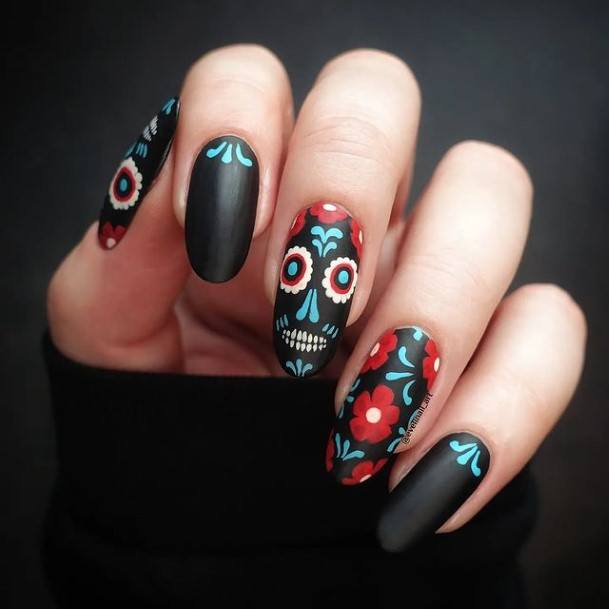 Girls Matte Nail Designs