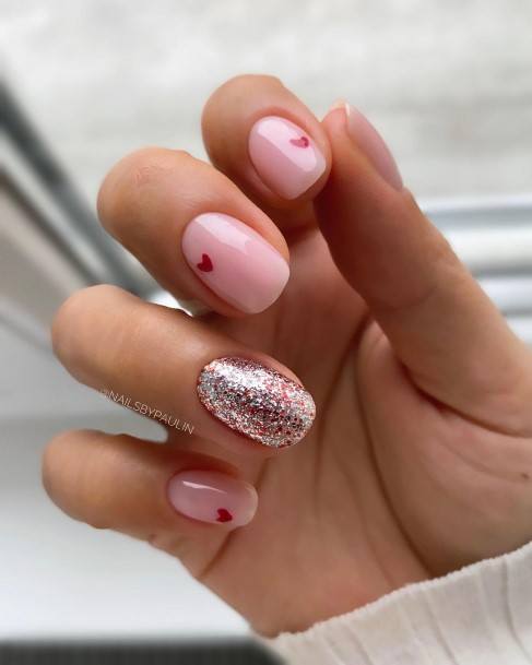 Girls Nails With February