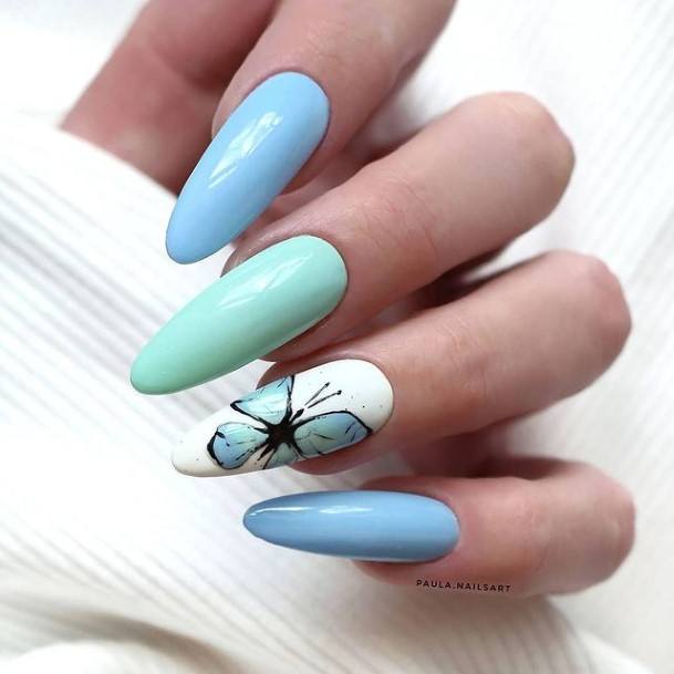 Girls Nails With Graceful