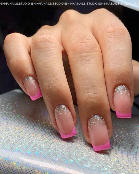 Girls Nails With Pink Dress