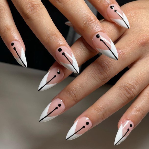 Girls Nails With Retro