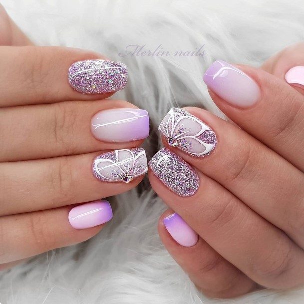 Girls Nails With Sweet