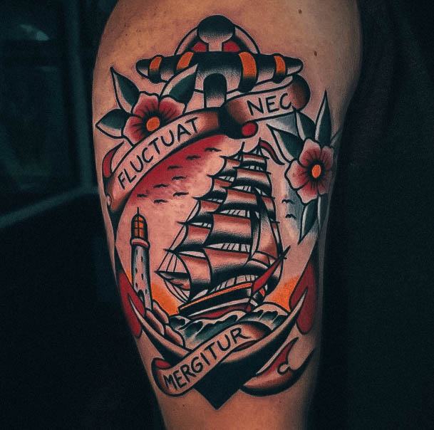 Girls Nautical Tattoo Ideas