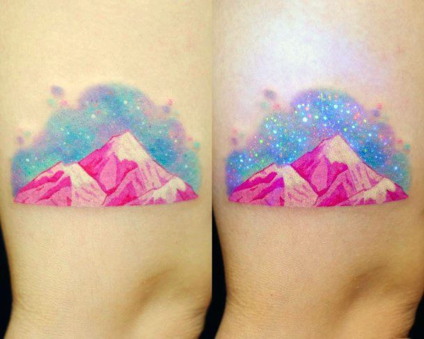 Girls Night Sky Tattoo Ideas