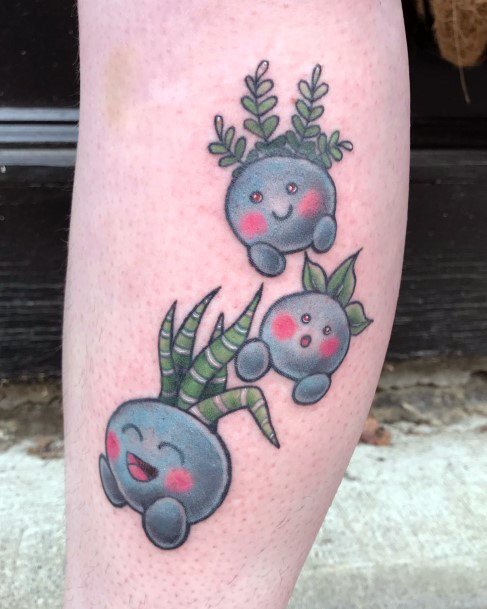 Girls Oddish Tattoo Ideas