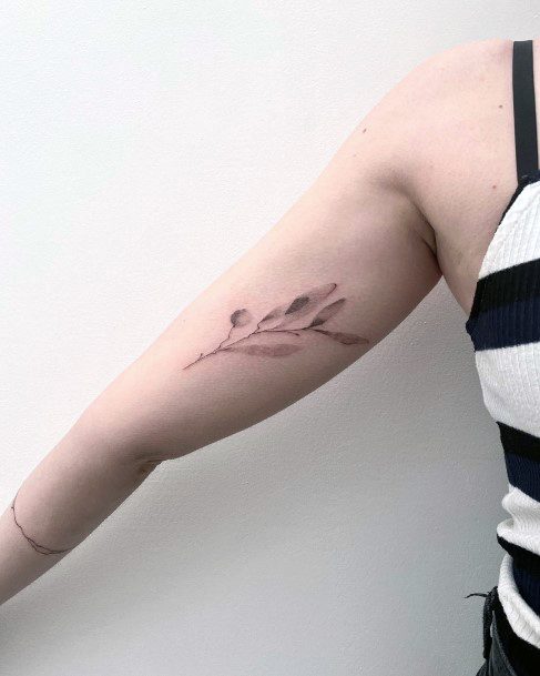 Girls Olive Branch Tattoo Ideas