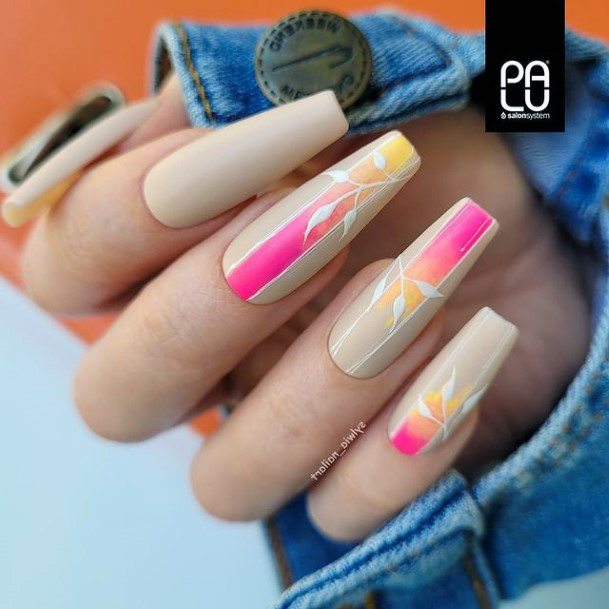 Girls Ombre Summer Nail Art Ideas