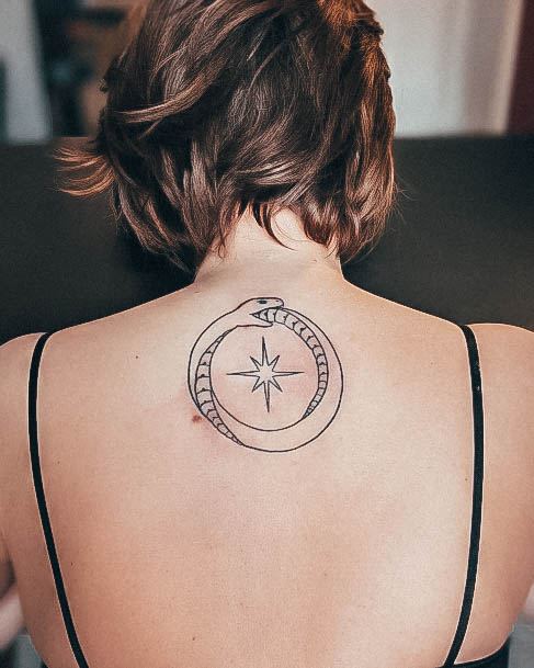 Girls Ouroboros Tattoo Ideas