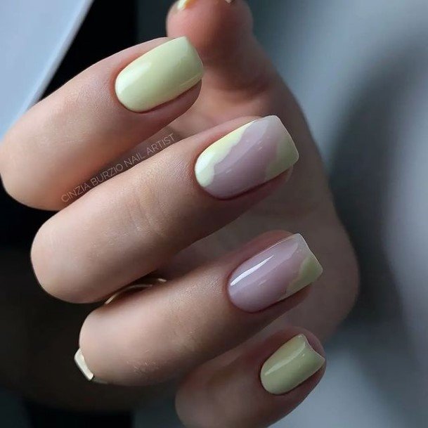 Girls Pastel Fingernails Designs