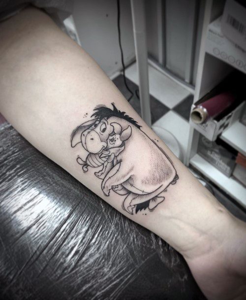 Girls Piglet Tattoo Ideas