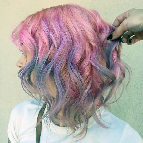 Girls Pink Hairstyles Ideas