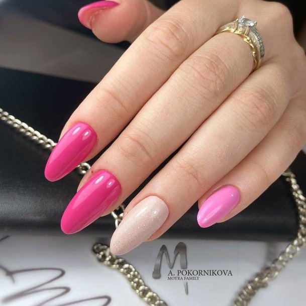 Girls Pink Nail Art Ideas