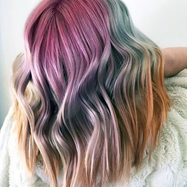 Girls Pink Ombre Hairstyles Looks