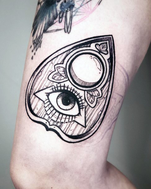 Girls Planchette Tattoo Designs